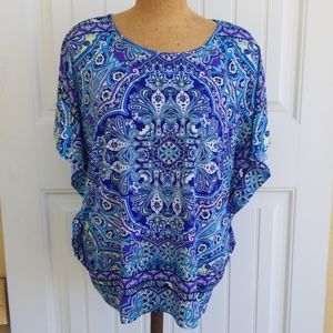 Chico's size 3 stretch pullover top